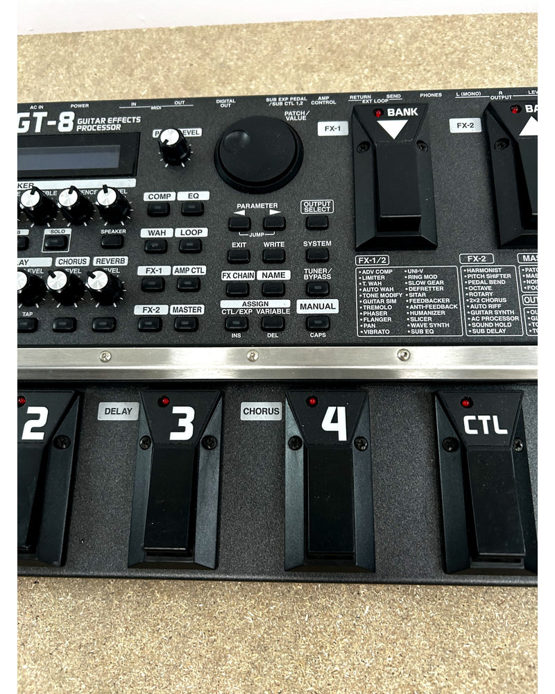 Boss GT-8 - Multi-Effects Pedals - Excellent - Image 3