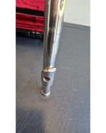 Yamaha YFL-381 - Wind Instrument - Silver - Very Good w/ Hard Case & Cleaning rod - Image 2