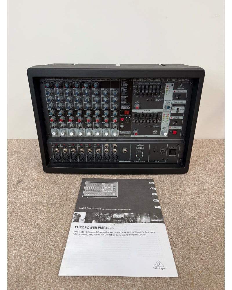 Behringer PMP580S - Mixer - Very Good w/ Original Box & Manuals - image 13