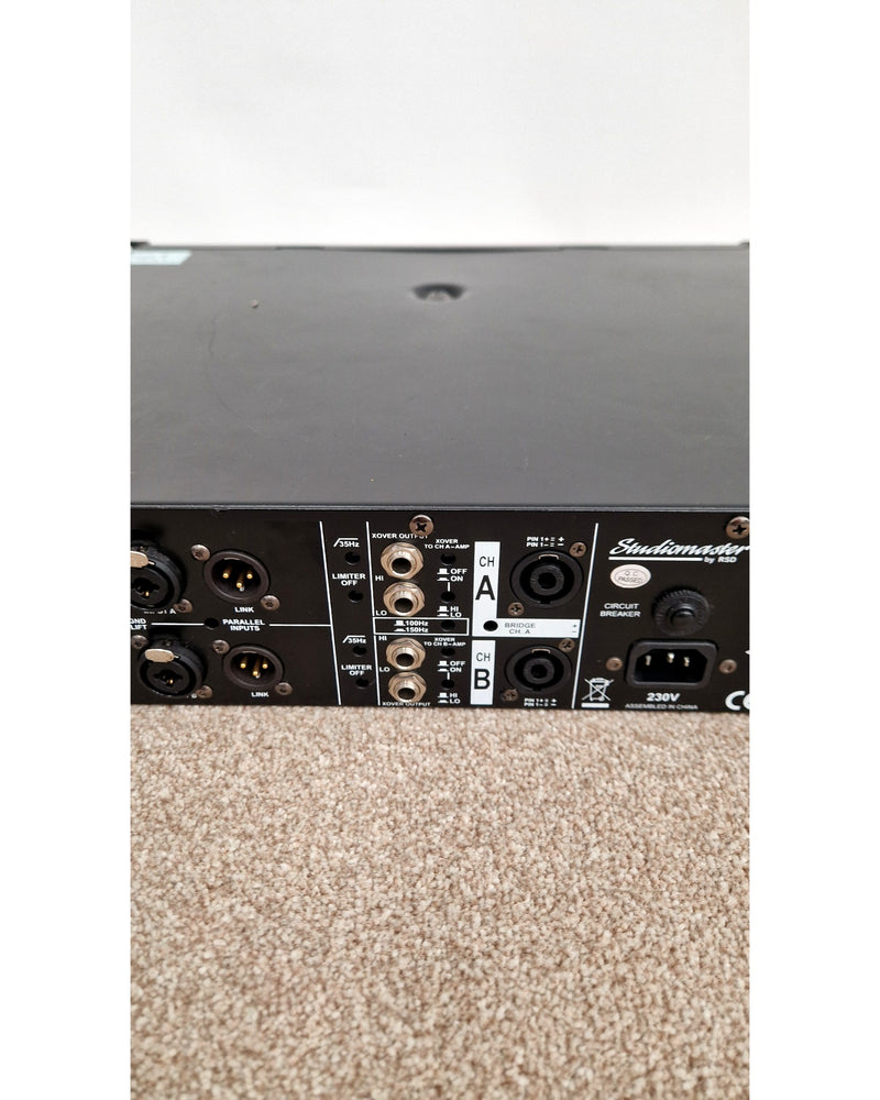 Studiomaster AX2500 - Power Amplifiers - Good - Image 11