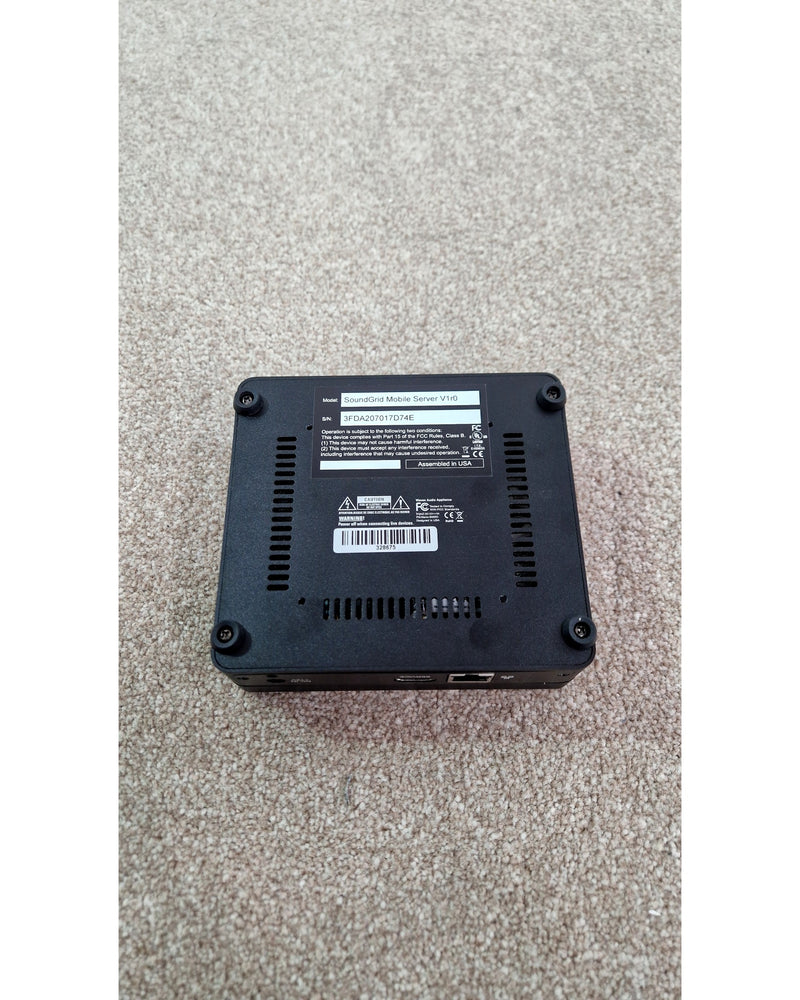 Waves SoundGrid Mobile Server - Servers - Black - Excellent w/ Original Box, Manuals, Cables, Power Supply - image 3