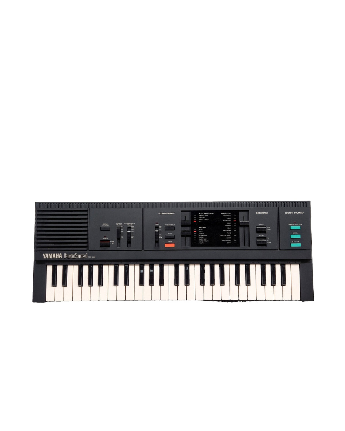 Yamaha PortaSound PSS-260 - Electronic Keyboard - Black - Excellent w/ Manuals & Original Box