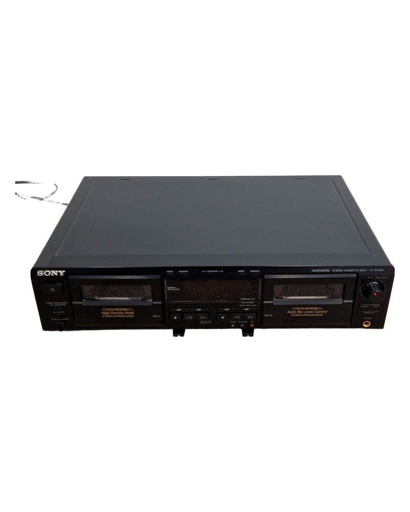 Sony TC-WE525 - Cassette Deck - Black - Excellent - image 1