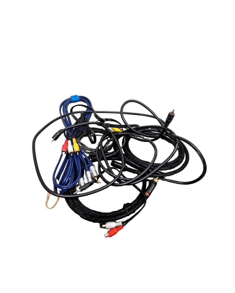 Job-lot OF Phono Cables - X7 – Phono Cable - Excellent - Image 1