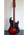 Burns Double Six - Electric Guitars - Red Sunburst - Excellent - Photo 2