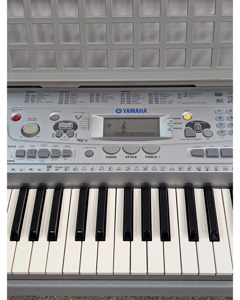 Yamaha PSR-275 - Keyboard - Silver - Excellent w/ Power Supply & Original Box - image 3