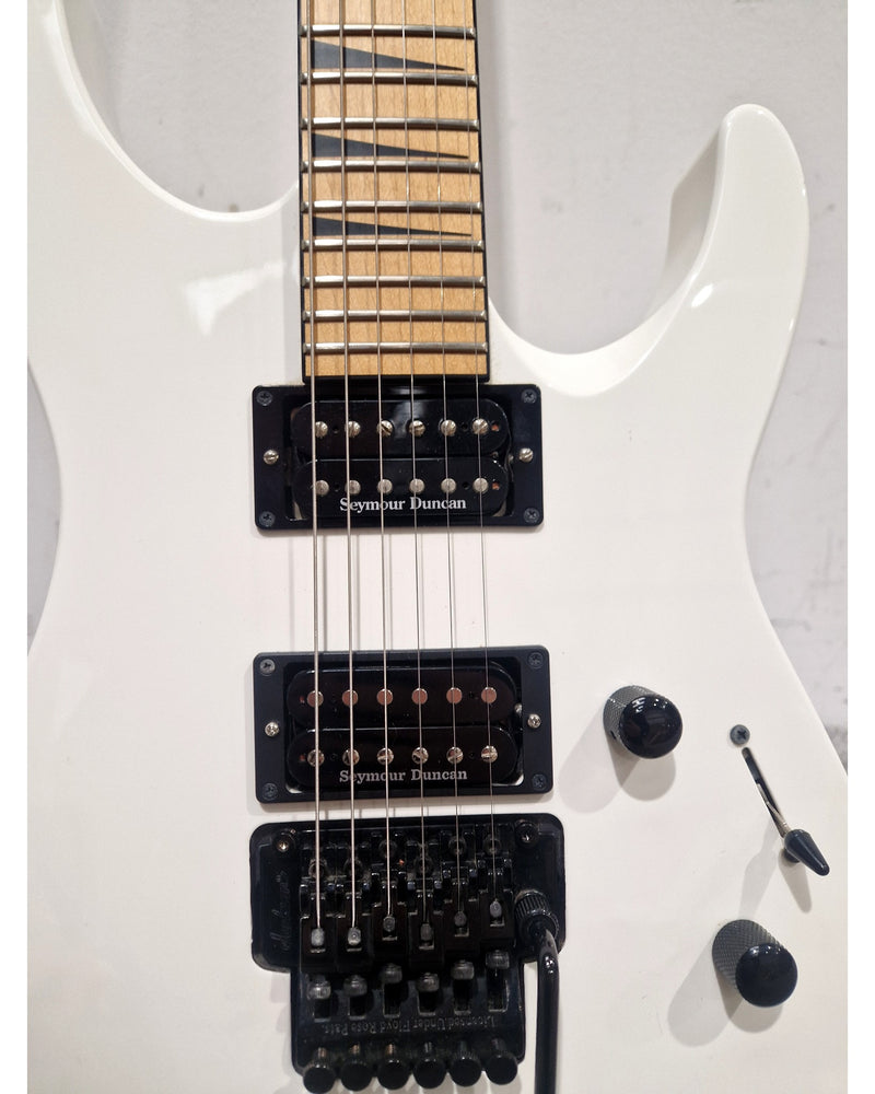 jackson DK2M - White Electric Guitar - Maple Neck - Good w/ Hard Case - Image 15