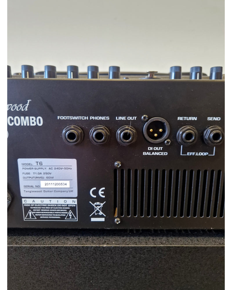 Tanglewood T6 Acoustic Guitar Combo Amp - Refurbished - Image 8