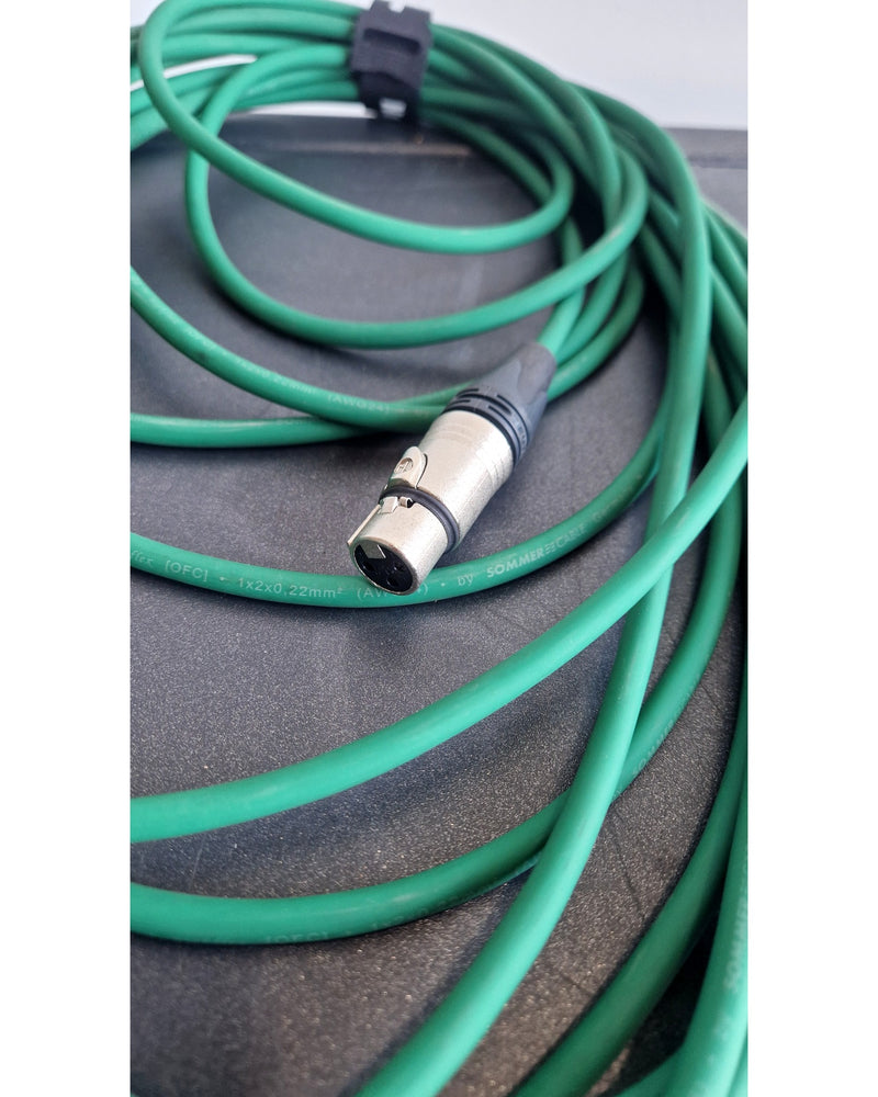 Sommer 25ft Microphone Cable - Dark Green – Microphone Cable - Very Good - Image 5