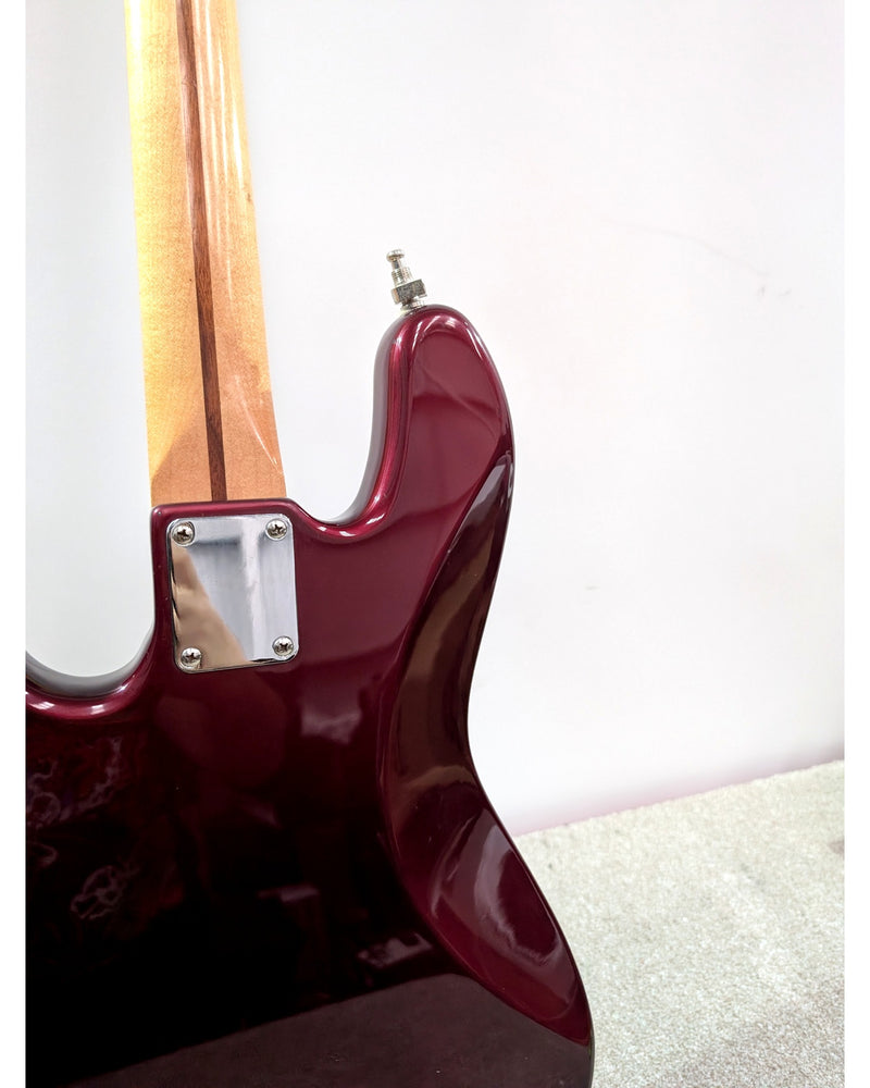 Fender Standard Jazz Bass MIM (1999) - Bass Guitar - Metallic Red - Good - image 7