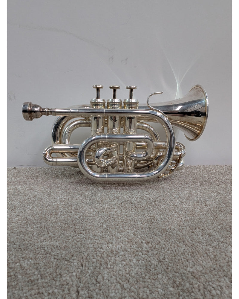 Weril Pocket Trumpet Bb - Trumpets & Cornets - Good w/ Manuals & Hard Case - image 5