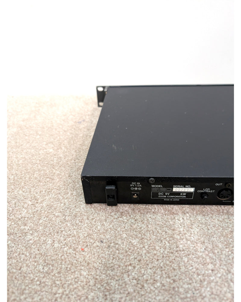 Zoom 9120 - Rack Effects - Black - Very Good w/ Power Supply - image 4
