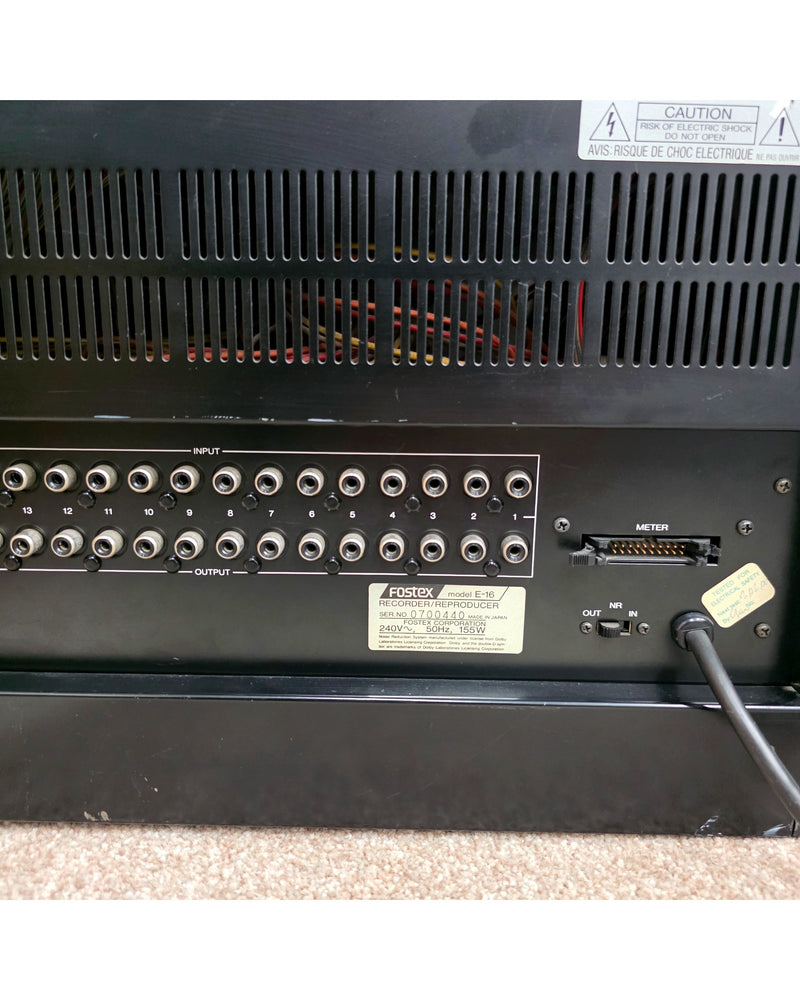 Fostex E 16-Track Open Reel - Recorder - Good - image 10
