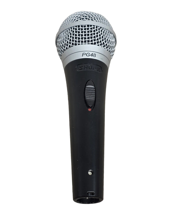 Shure PG-48 - Dynamic Microphone - Good w/ Original Box & Soft Case