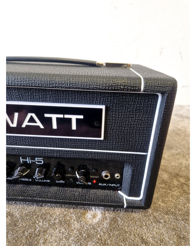 Hiwatt Hi-5 - Amplifier Head - Black - Excellent - Image 11