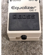 Boss GE-7 - Graphic Equalizer Pedal - White/Silver - Excellent w/ Original Box & Manuals - Image 8