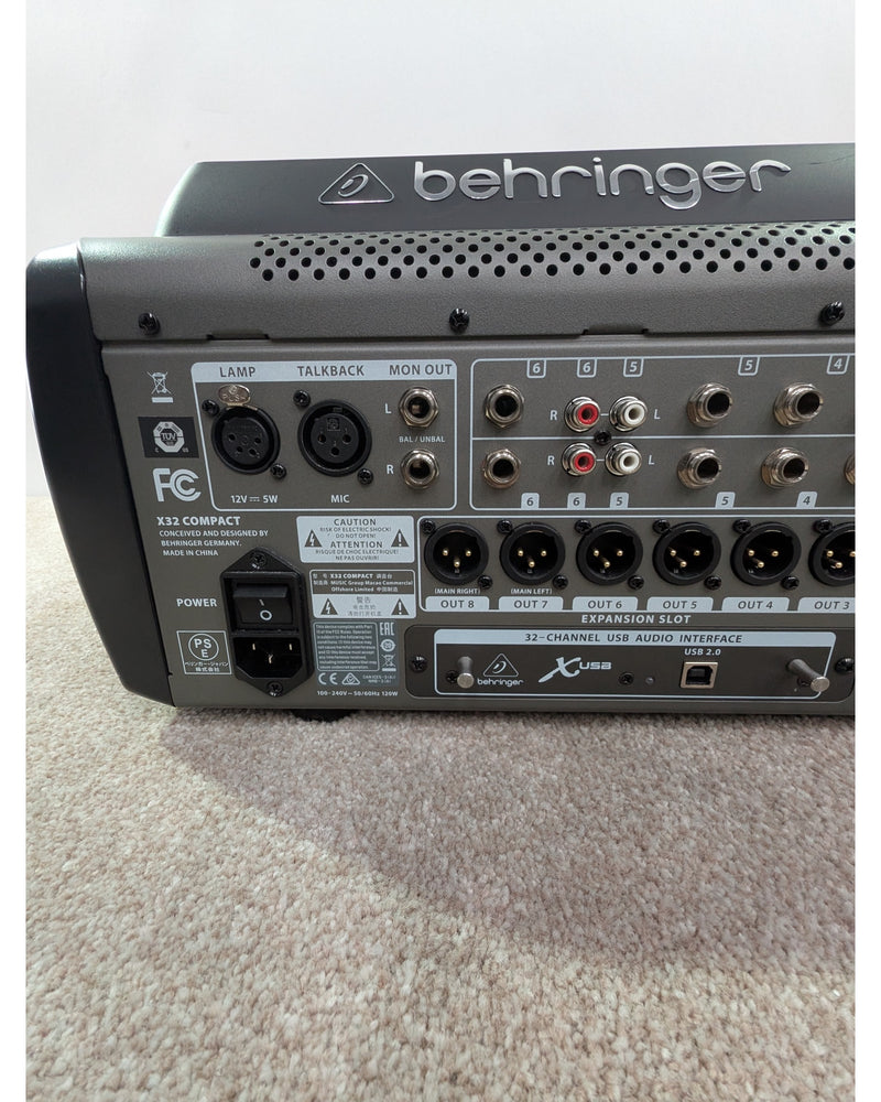 Behringer X32 Compact - Mixer - Black - Excellent w/ Original Box, Manuals, Cables - image 10