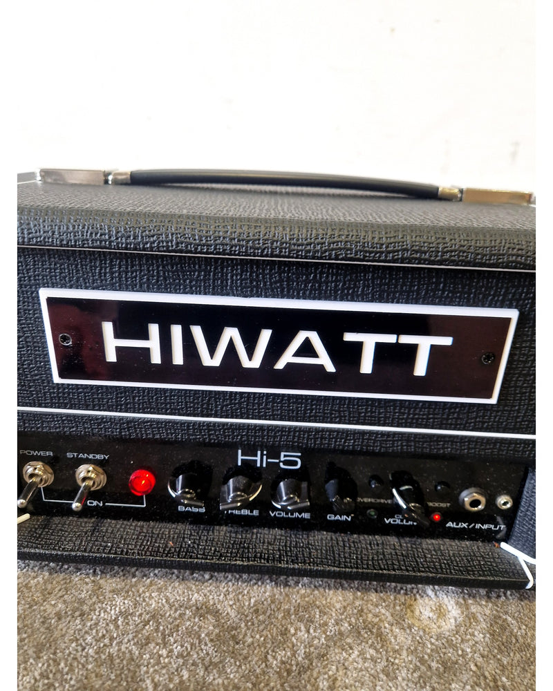 Hiwatt Hi-5 - Amplifier Head - Black - Excellent - Image 10