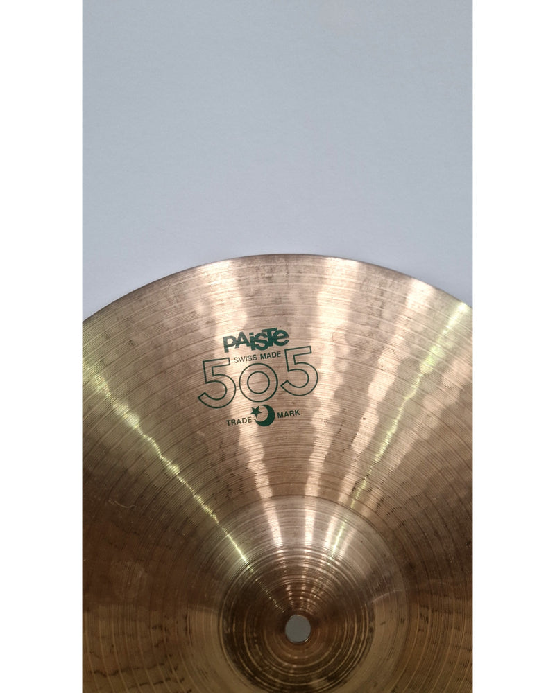 Paiste 505 16" Crash  Cymbal - Cymbal - Very Good - image 3