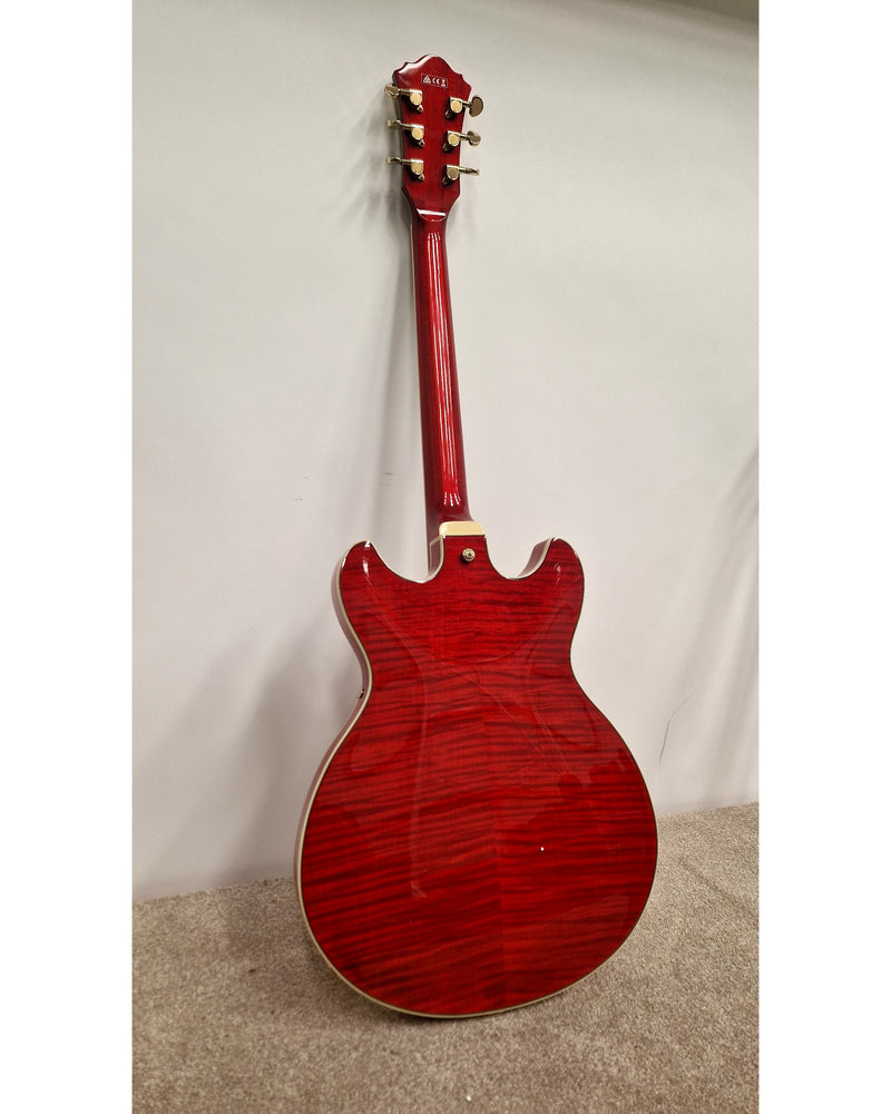 Ibanez AS93FM-TCD - Electric Guitar - Transparent Cherry Red - Excellent w/ Soft Case - image 16