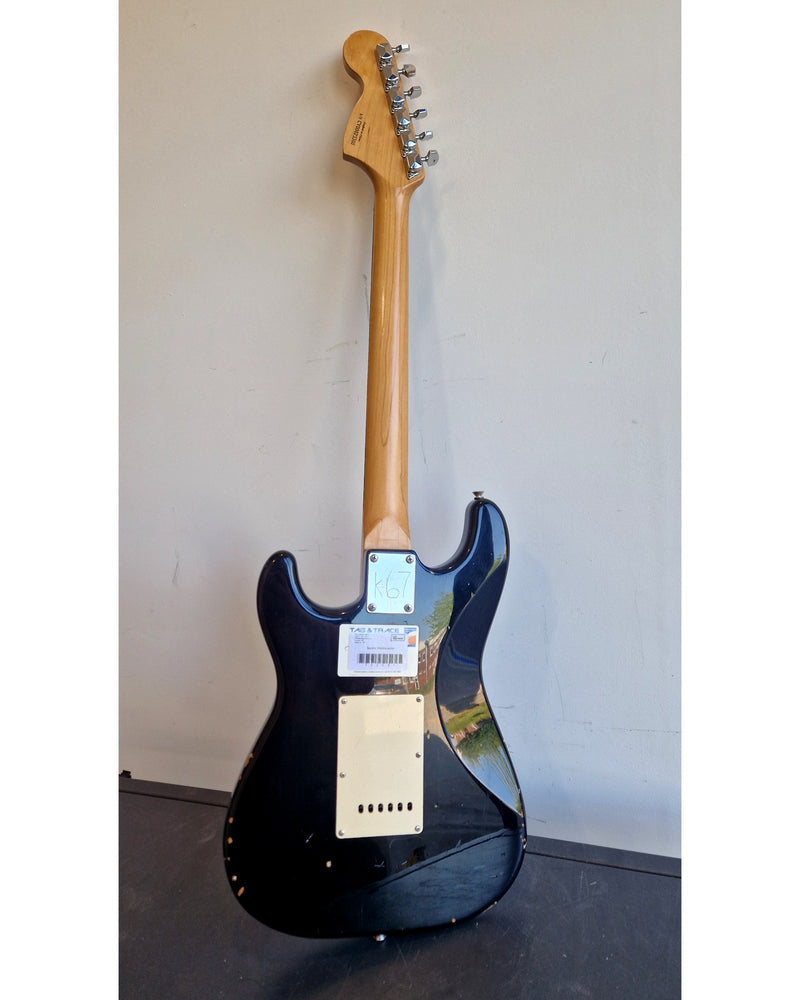 Squire Stratocaster Affinity - Black Electric Guitar - Good - Image 16