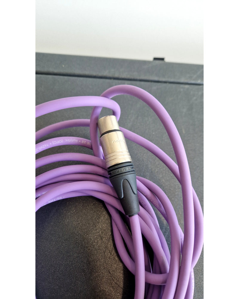 Sommer 15ft Microphone Cable - Violet – Microphone Cable - Excellent - Image 6