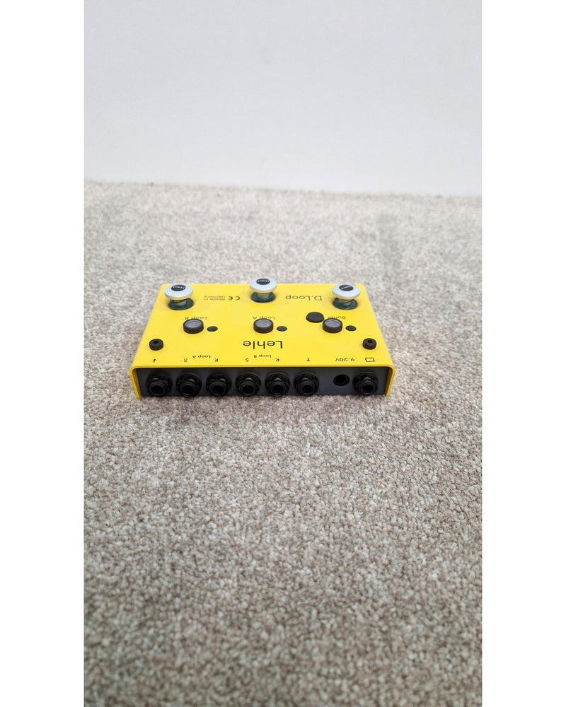 Lehle D.Loop SGoS - Footswitch - Yellow - Like New w/ Manuals - image 5