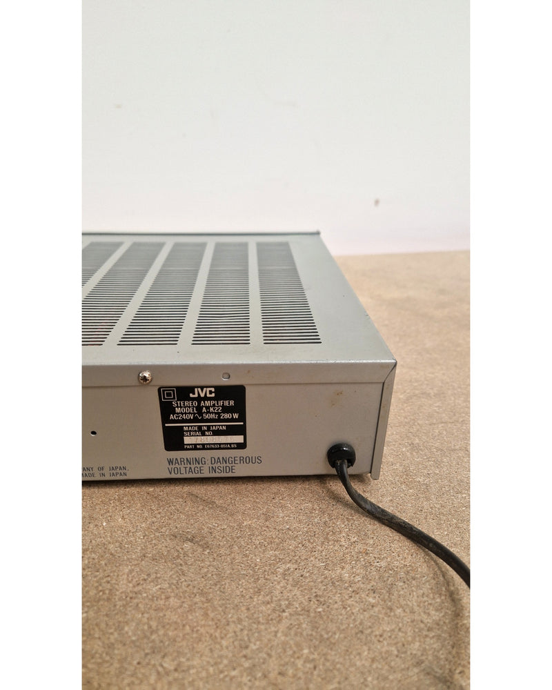 JVC A-K22 - Hi-Fi Amplifiers - Silver - Very Good - Image 14