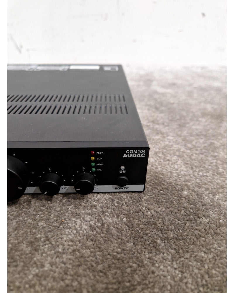 Audac COM104 - Audio Interface - Black - Good - Image 2