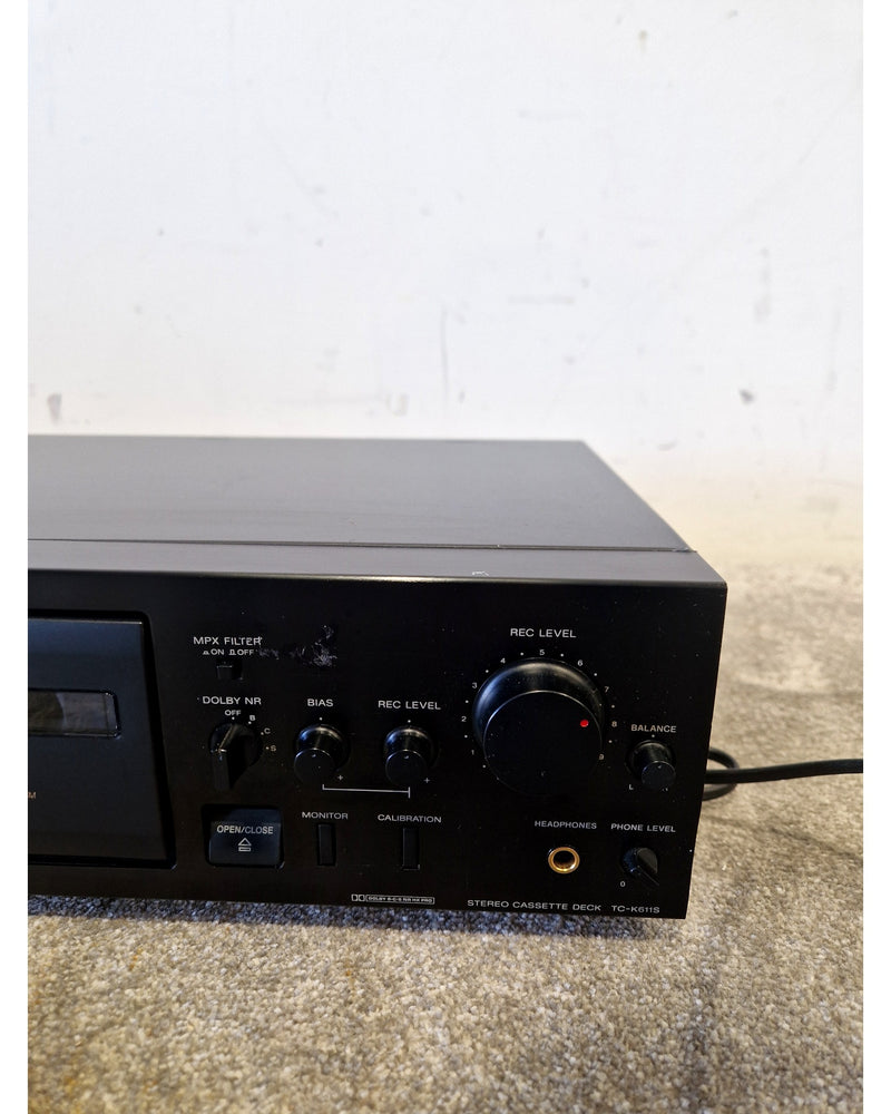 Sony TC-K611S - Stereo Cassette Deck - Black - Good - Image 9