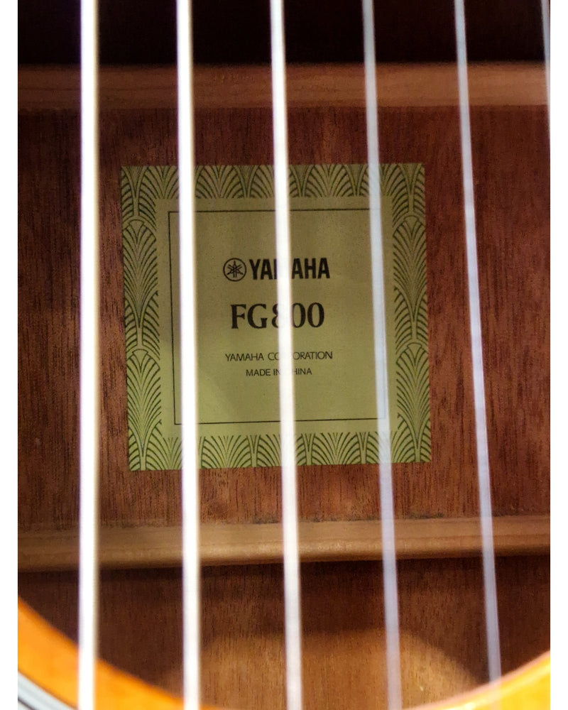Yamaha FG800 - Acoustic Guitar - Sunburst - Excellent - Image 11