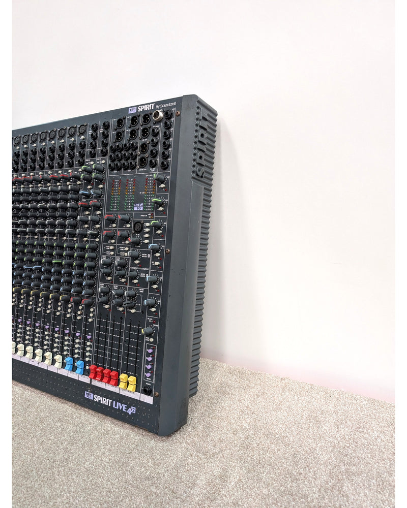 Soundcraft Spirit Live 4/2 - Mixer - Fair w/ Hard Case & Power Supply - image 7