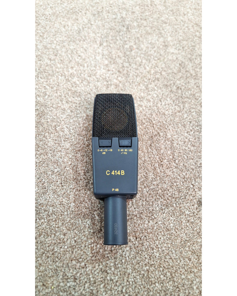 AKG C414 B - Condenser Microphone - Black - Excellent w/ Hard Case & Soft Case - image 4