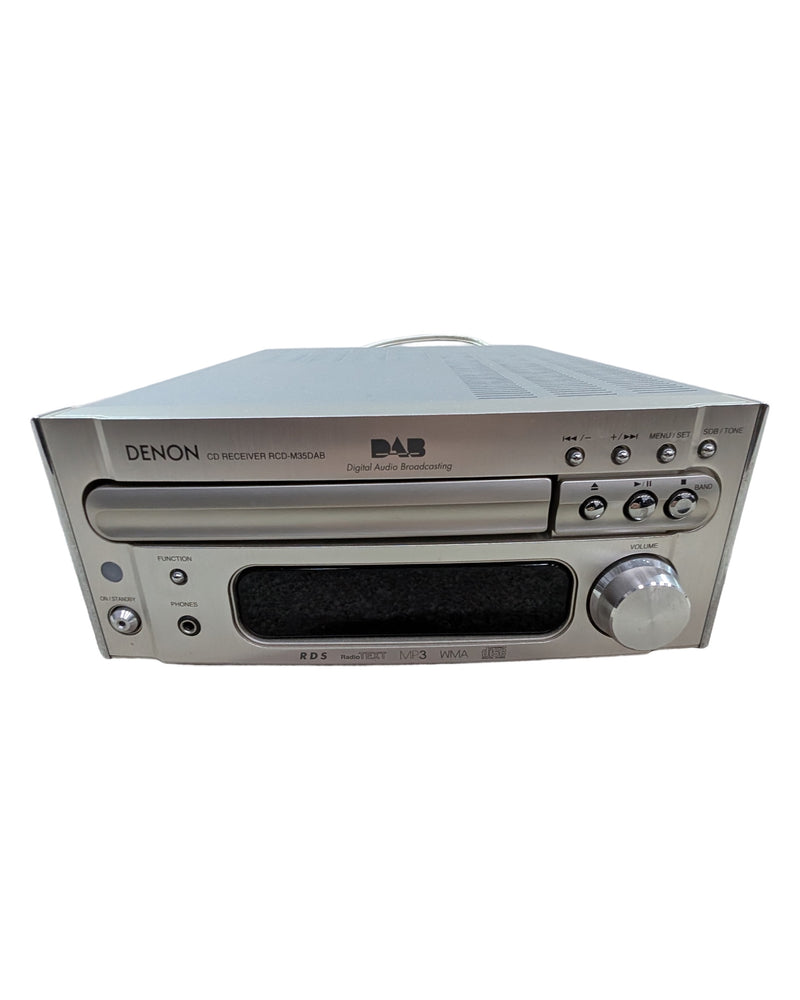 Denon RCD-M35DAB - Receiver - Silver - Excellent - image 1