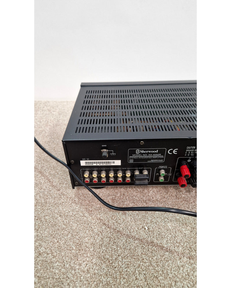 Sherwood AX-4050R - Hi-Fi Amplifier - Black - Very Good - image 3
