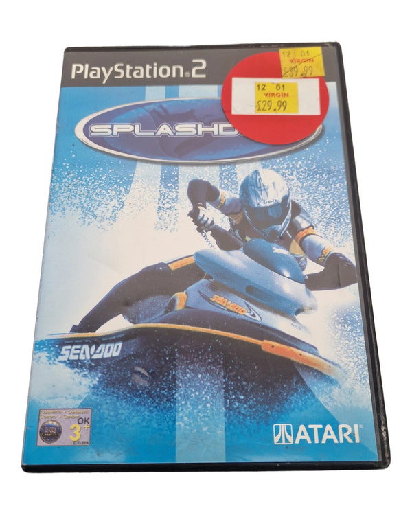 Splashdown - Video Game - Good w/ Original Box