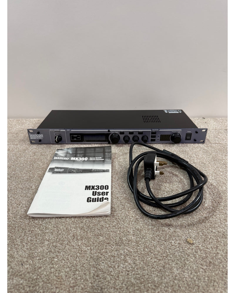 Lexicon MX300 - Rack Effects - Black - Excellent w/ Cables - image 13