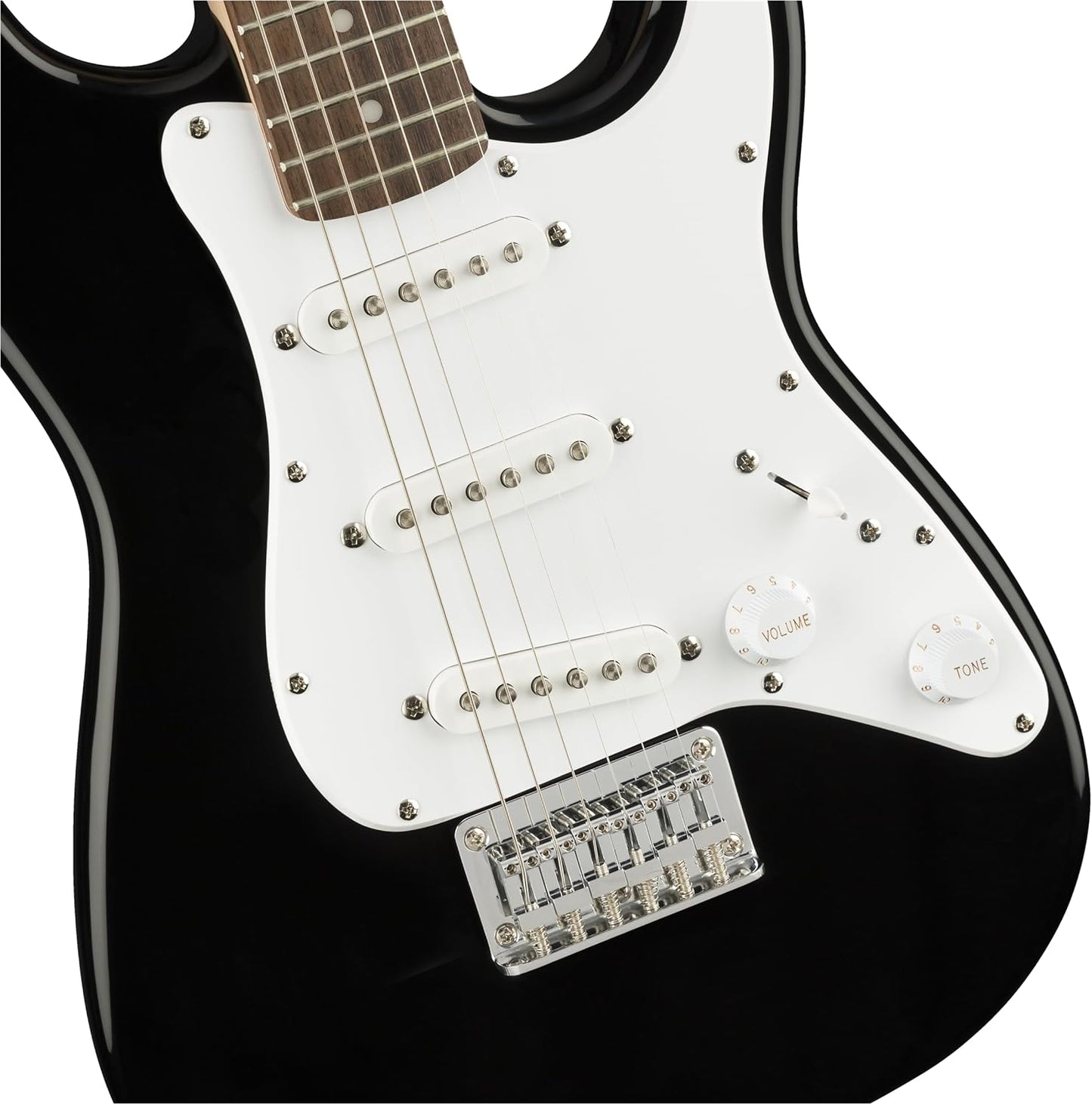 Fender Squier Mini Stratocaster, Laurel Fingerboard, Black - Brand New