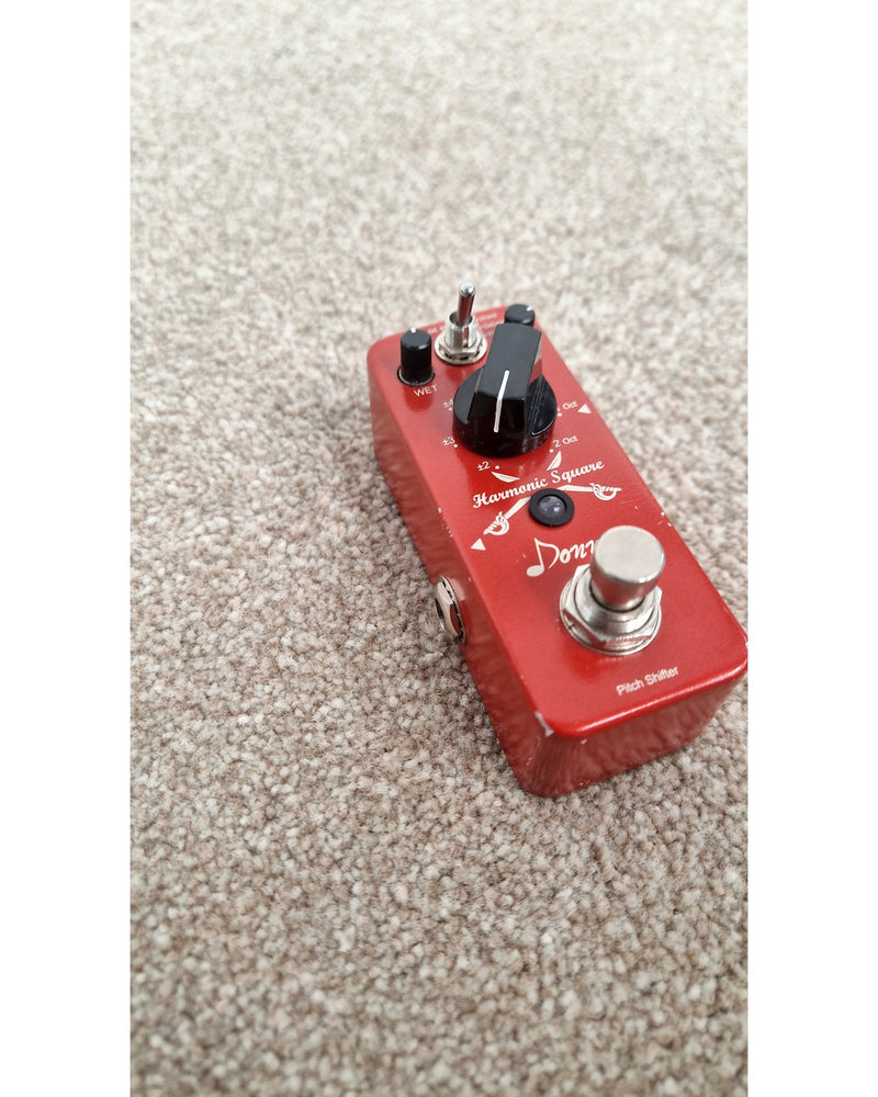 Donner Octave Guitar Pedal, Harmonic Square Digital Octave Mini Pedal Pitch Shifter 7 Shift Types 3 Tone Modes Sharp Detune Flat, True Bypass - Good - image 4