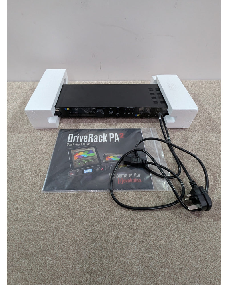 dbx DriveRack PA2 - Rack Effects - Black - Very Good w/ Original Box & Manuals - image 15