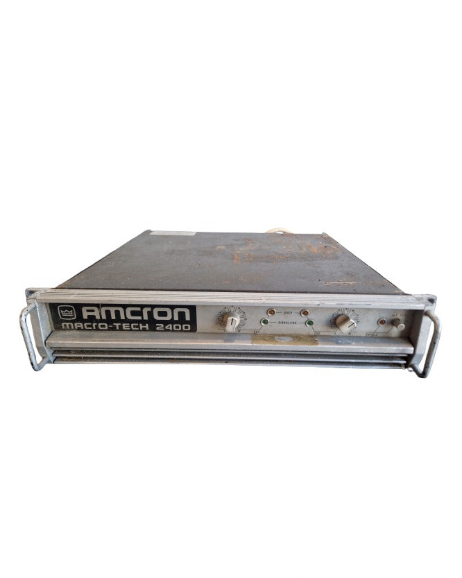 Amcron Macro-Tech 2400 - Power Amplifiers - Spares or Repair