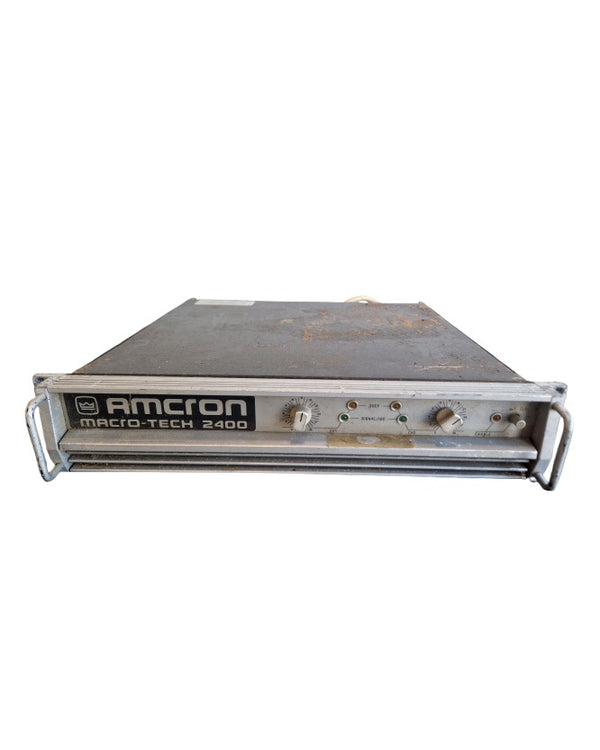 Amcron Macro-Tech 2400 - Power Amplifiers - Spares or Repair
