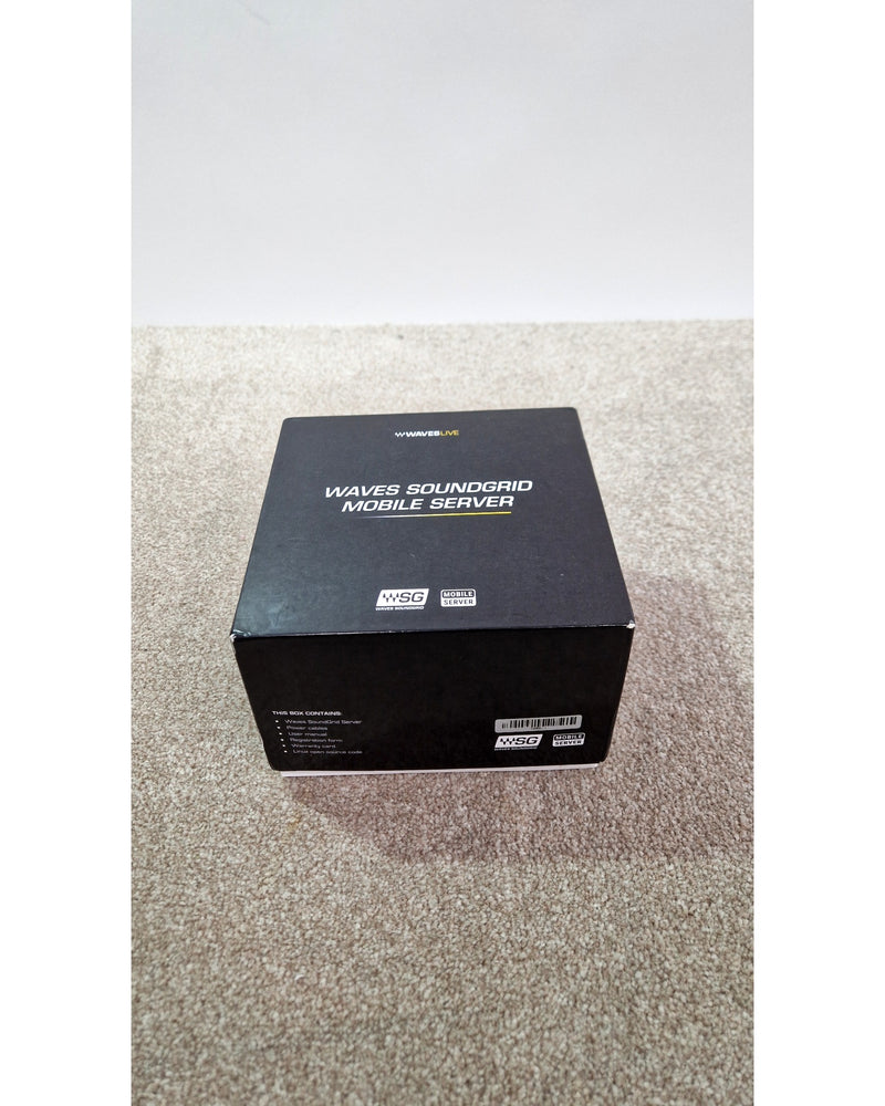 Waves SoundGrid Mobile Server - Servers - Black - Excellent w/ Original Box, Manuals, Cables, Power Supply - image 2