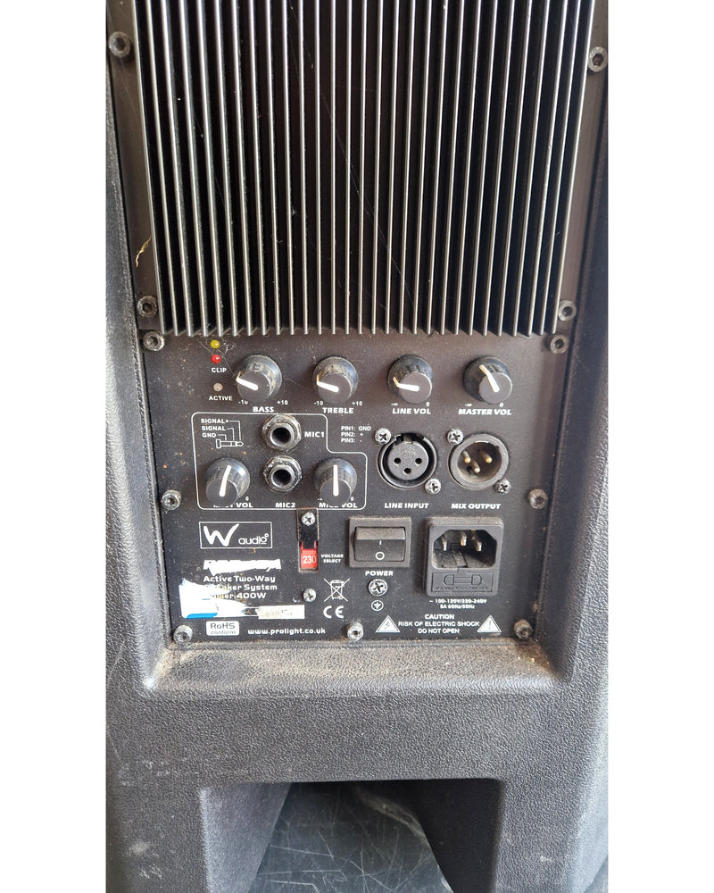 W Audio PSR-1SA - Single PA Speaker - Spares or Repair - Image 10