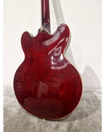 Epiphone Riviera P93 - Semi-Hollow Electric Guitar - Dark Red - Excellent w/ Hard Case - Image 5