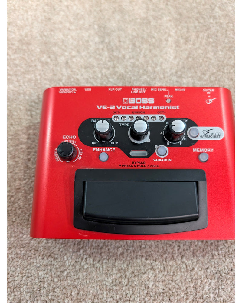 Boss VE-2 - Multi-Effects Pedal - Red - Excellent w/ Original Box - image 8