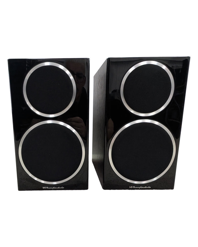 Wharfedale Diamond 220 - Hi-Fi Speakers - Black Woodgrain - Excellent - image 1