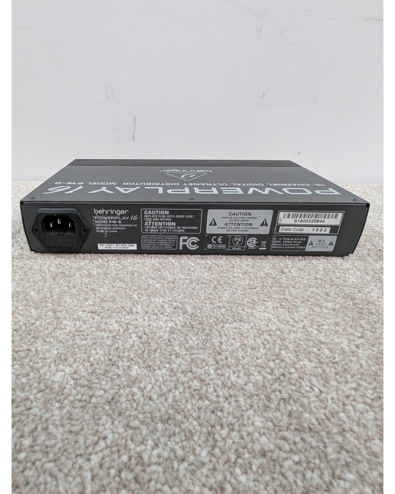 Behringer Powerplay P16-D - Mixer - Black - Good - image 13