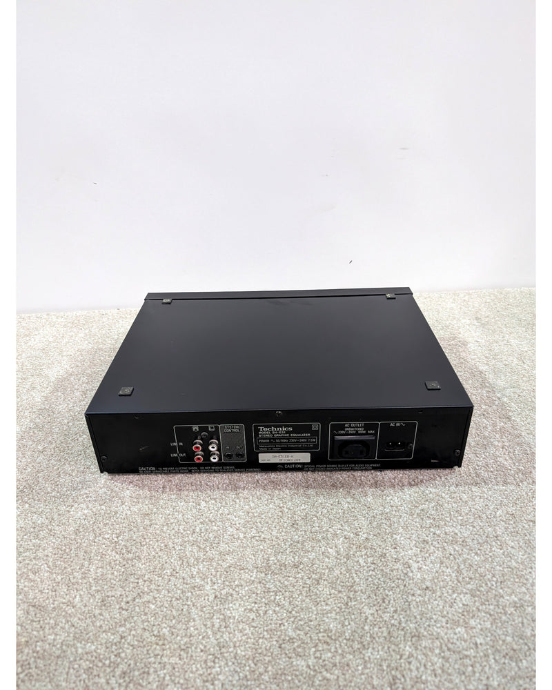 Technics SH-E51 - Equaliser - Black - Very Good w/ Original Box & Manuals - image 9