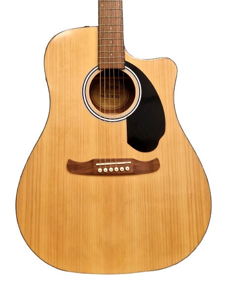 Fender FA-124CE NAT - Acoustic Guitar - Excellent w/ Hard Case